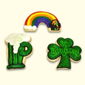 Lucky Irish Shaped Decorated Sugar Cookie Collection