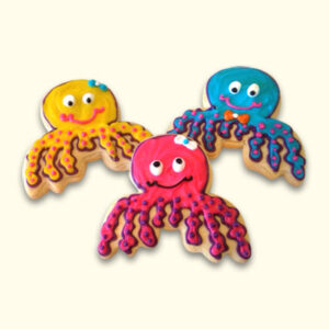 Octopus Decorated Cookie Collection - Customizable