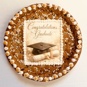 Graduation Chocolate Chip Cookie Cake